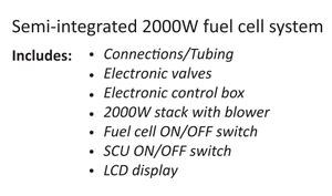 Celda de Combustible PEM de Hidrógeno Multipropósito Integrada de 2KW - Product Image 3