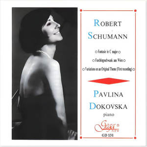 Collection d'œuvres pour piano de Robert Schumann, design de couverture d'album premium - Product Image 1