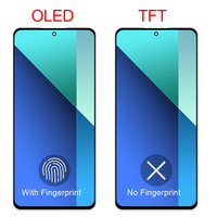 Pièces de Réparation de Téléphone Cellulaire Incluant Cadre Écran Tactile OLED TFT Dalle Numériseur Affichage Note 13 4G LCD Pour Xiaomi Redmi 23124RA7EO