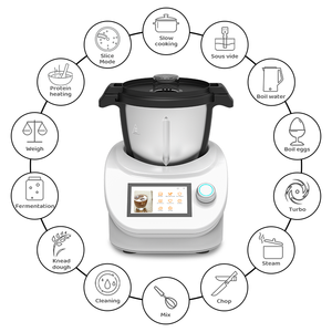 Mélangeur électrique et thermomixeur pour robot de cuisine intelligent pour hacher et broyer à usage domestique - Product Image 4