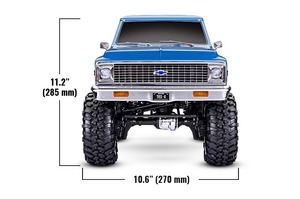 Traxxas TRX-4 K5 Blazer High <span class=keywords><strong>Trail</strong></span> con Licencia Oficial, Crawler RC <span class=keywords><strong>1</strong></span>/10, <span class=keywords><strong>Motor</strong></span> Titan 550 21T, ESC XL-5 HV, Transmisor de Radio TQi de 4 Canales - Product Image 6