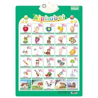 ANI शैक्षिक खिलौने अंग्रेजी इलेक्ट्रॉनिक वर्णमाला बात कर बच्चों के लिए चार्ट दीवार चार्ट