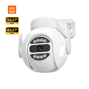 Kamera Keamanan TYSH Tuya 4MP Ultra HD Tahan Air IP65 dengan Penglihatan Malam Berwarna, Deteksi Gerakan Manusia AI, Wi-Fi 6 Dual Band, dan PTZ - Product Image 1