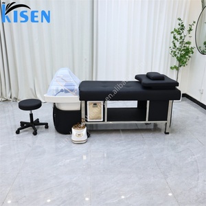 Shampoing de traitement du cuir chevelu de qualité clinique Kisen, machine de lavage capillaire professionnelle japonaise pour spa capillaire, équipement de beauté multifonctionnel pour salon - Product Image 2
