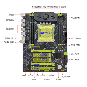 เมนบอร์ด PANDL NEW X99-P8D4 พร้อมช่องใส่แรม DDR4 4 ช่อง ชุดเมนบอร์ด Intel <span class=keywords><strong>Xeon</strong></span> E5 2696 V4 X99 คอมโบเมนบอร์ด <span class=keywords><strong>Xeon</strong></span> X99 Kit - Product Image 5