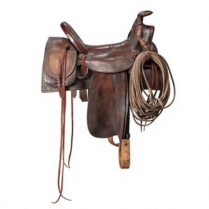 Selle de cheval en cuir véritable de style européen BS International NA94, avec quincaillerie en acier SUS304, robuste et résistante à l'eau - Product Image 5