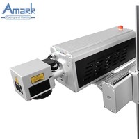 Imprimante CO2 industrielle 30W, marqueur laser multifonction, codeur par lots, machine de marquage laser PET, prend en charge le format graphique PLT