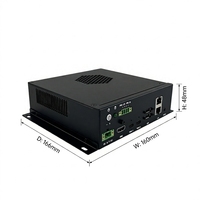 Vielseitiger Industrie-Mini-PC AMD Ryzen 7 7840HS Dual DDR5 16GB AMD Radeon für Grafikdesign Heimkino Büro
