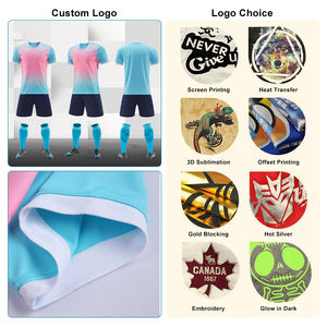 Nouveauté 2024 Maillot de football respirant à manches courtes pour l'été, uniforme de football personnalisé, toutes tailles - Product Image 5