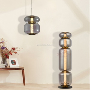 Hiện đại sang trọng tối giản kính đèn sàn đứng lớn LED ánh sáng bầu không khí thiết kế cho phòng khách & khách sạn phòng ngủ Đèn sàn - Product Image 3