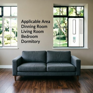Climatiseur de fenêtre à vitesse fixe R290 6000 BTU avec télécommande, faible bruit, refroidissement uniquement, classe d'efficacité énergétique, usage commercial et domestique - Product Image 1