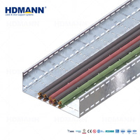 Hdmann Certifié CE - Support de câbles solaires en acier HDG robuste pour la gestion des fils photovoltaïques des centrales électriques
