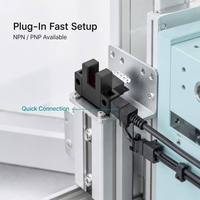 Capteur photoélectrique optique OEM de type U 5 mm avec réponse haute vitesse 3 kHz, capteur de type fente