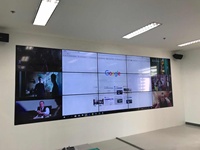 Full HD Ультра узкая граница 4K 46 дюймов дисплей экран ЖК-телевизор настенная панель с управлением для воспроизведения рекламы с разделенным экраном
