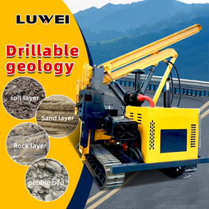 Chuyên Nghiệp Cấp 85 KW Crawler Hộ Lan Tôn Sóng Diesel Bài Điều Khiển Đống Điều Khiển Hàng Rào Máy Đóng Cọc Cho Pebble Giường Cọc - Product Image 3