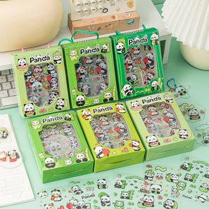 Set de Pegatinas Acrílicas de Panda en Caja de Regalo, Recompensas para Niños y Estudiantes, PVC Duradero con Laminado Brillante - Product Image 3