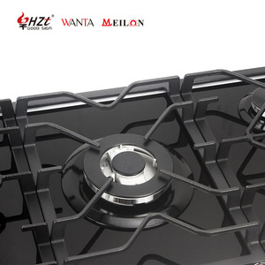 Cuisinière à <span class=keywords><strong>gaz</strong></span> <span class=keywords><strong>GPL</strong></span> encastrable de haute qualité à 5 brûleurs avec allumage électronique - Product Image 4