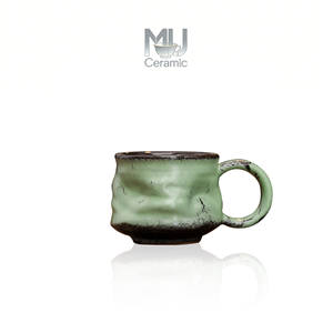 <span class=keywords><strong>Taza</strong></span> de Café de Cerámica MU Wabi Sabi, Elegante, de Lujo Ligero, Exquisita, para Latte Art, Té de la Tarde - Product Image 1