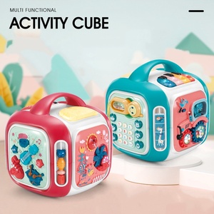 Hot-selling Multifunctional Decahedron Music & Light <b>Puzzle</b> <b>Game</b> Activity Cube Toy Educational Music Busy Cube Toy - Product Image 2