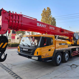 Grue sur camion Sany 75T d'occasion de qualité supérieure, levage fiable, hydraulique haute performance, idéale pour les travaux de construction - Product Image 1