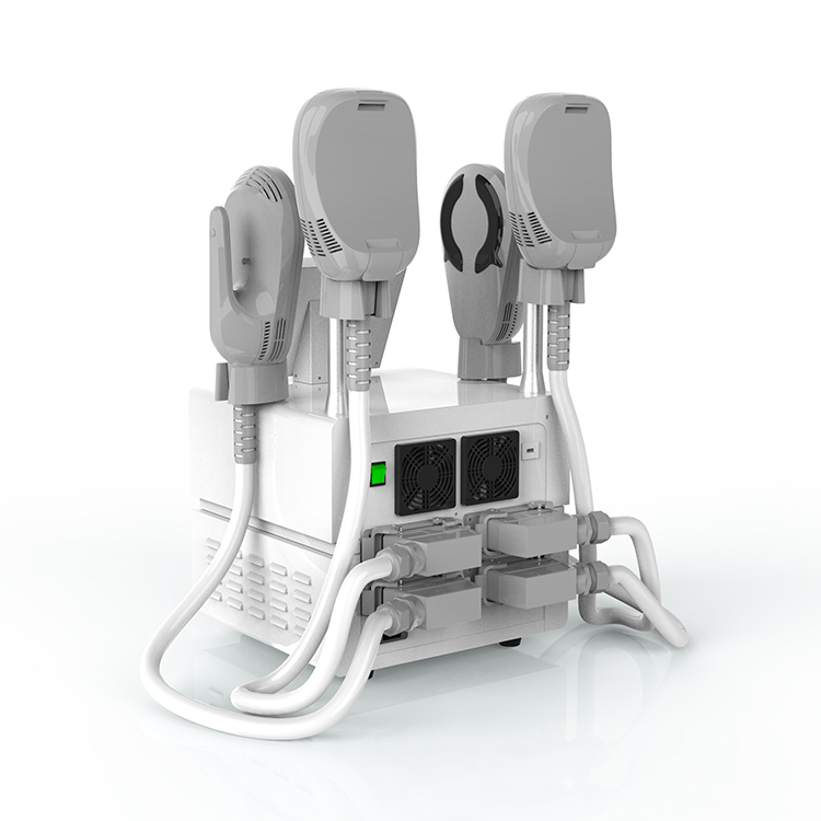Máquina escultora de cuerpo de alta densidad de venta caliente Ems Masajeador de pérdida de peso Hiems Max4 EMT EMS Máquina de escultura 4 asas