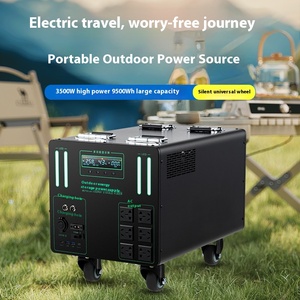เครื่องจ่ายไฟพลังงานแสงอาทิตย์แบบพกพา 5500W คลื่นไซน์บริสุทธิ์ 220V สำหรับใช้งานกลางแจ้ง พร้อมระบบ MPPT ความจุขนาดใหญ่ สำหรับการเดินทางด้วยรถยนต์ - Product Image 3