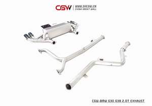 Escape Catback Recto con Válvula y Punta <span class=keywords><strong>de</strong></span> Escape Recortada CGW, Diseño Más Reciente, con Calidad Confiable para <span class=keywords><strong>BMW</strong></span> G30 G38 2.0T - Product Image 5