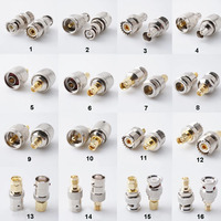 Adaptateur coaxial SMA RF SMA mâle femelle vers F Type N Q9 BNC UHF PL259 SO239 connecteur TNC convertisseur de câble coaxial en cuivre pur