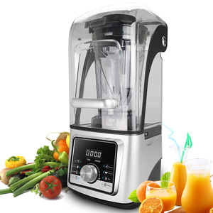 Licuadora de Alta Velocidad de 4L/5L de Capacidad, Acero Inoxidable, Limpieza Automática, Exprimidor, Preparador de Smoothies, Triturador de Hielo, Procesador de Alimentos - Product Image 1