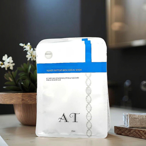 Vente en gros de levure peptide acide hyaluronique <span class=keywords><strong>glutathion</strong></span> eau feuille masque hydratant éclaircissant revitalisant peau réparatrice - Product Image 2