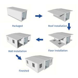 Casa Prefabricada Moderna <span class=keywords><strong>de</strong></span> Lujo <span class=keywords><strong>de</strong></span> 2/3 Dormitorios, Expandible, Tipo Contenedor, Color Personalizado, Duradera, Ecológica, Oficina/<span class=keywords><strong>Apartamento</strong></span> - Product Image 6