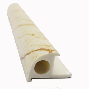 PVC Vòng Tile <span class=keywords><strong>Trim</strong></span> Nhựa Ceramic <span class=keywords><strong>Corner</strong></span> <span class=keywords><strong>Trim</strong></span> Đối Với Trang Trí Cạnh Đá Cẩm Thạch - Product Image 2