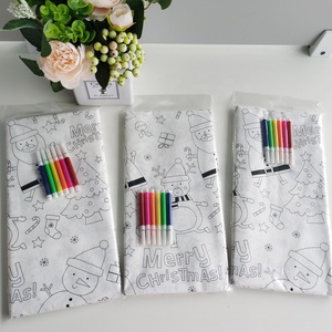Mantel de PVC para niños de diseño personalizado, pintura de papel de Color, mantel de billar, cepillo de inteligencia para niños, cubierta de mesa de nuevo diseño - Product Image 3