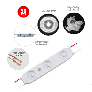 Adv High Quality 3pcs Smd2835 1.2w Waterproof IP67 DC24V Led Module 12v for Sign <b>Advertising</b> - Product Image 6