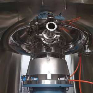 Mesin pembuat kosmetik campuran krim kecantikan Losion vakum Emulsifier spektrizer sistem Emulsifier vakum - Product Image 5