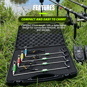 Selco Slider di Peso Regolabile per Attrezzatura da Pesca, Swinger per Allarme Morso da Carpa, per la Pesca Notturna alla Carpa - Product Image 6