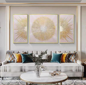 Decorazione per la Casa, Arte Murale 3D Moderna e Alla Moda, <span class=keywords><strong>Design</strong></span> Astratto per <span class=keywords><strong>Soggiorno</strong></span> e Hotel, Stampa Digitale su Porcellana Cristallina - Product Image 3