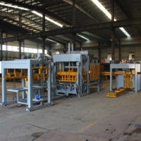Machine de moulage de blocs hydraulique QT8-15 pour blocs creux et pleins