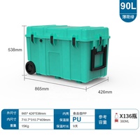 Glacière portable Tsunami 90L pour camping et tout-terrain