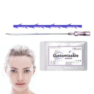 Filo coreano per Lifting Ultra V linea 18g COG 3D 4D 6D W / L smussato Cannula filo Lifting viso per viso e corpo