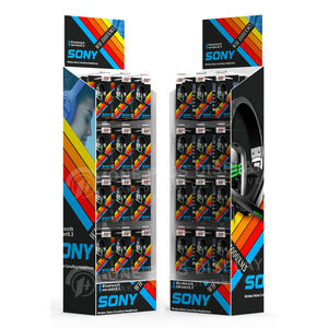 カスタム折りたたみ式環境に優しい段ボール帽子フックディスプレイスタンドラック小売店用 - Product Image 6