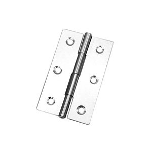 Bisagra Plana de Acero Inoxidable Gu Bie, Tipo H Estándar, Superficie Cepillada, para Puertas de Madera, Puertas de Dormitorio - Product Image 2