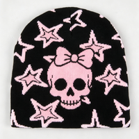 Gorros de Punto Jacquard de Camuflaje Personalizados de Lujo, Unisex, 100% Acrílico, Estilo Playa y Negocios, Cálidos para Invierno, Ropa Urbana