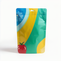 Vente en gros de sachets en mylar de 3,5 g, emballage spécial en forme découpée pour bonbons, sachets en mylar holographiques
