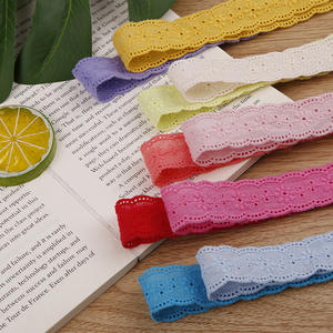 تخصيص الحدود جبر قماش مطاطي الدانتيل القطن التطريز النسيج مخصص الملابس الدانتيل مرونة لباس المرأة - Product Image 5