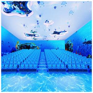 2025 nuevo VR tema cine océano serie 5D 7D 9D cine simulador de vuelo gran multijugador realidad Virtual Simulador de movimiento - Product Image 5