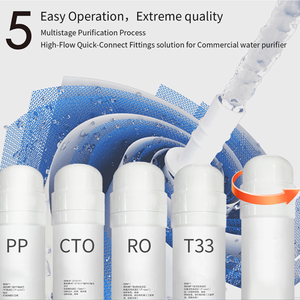 Dispenser Commerciale Acqua Calda e Fredda con Filtro, Fabbricatore di Ghiaccio e Sistema RO - Macchina per Acqua Potabile a Riscaldamento Istantaneo per Casa, Ufficio, Bar - Product Image 5