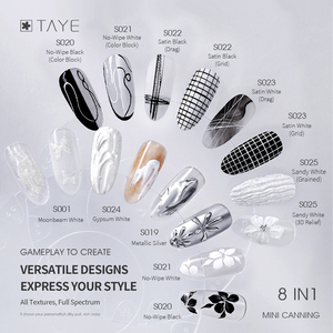 TAYE 8 colores Nail Art Relief Adhesive Set Gel de trefilado de alta adherencia para diseños de <span class=keywords><strong>uñas</strong></span> 3D - Product Image 4