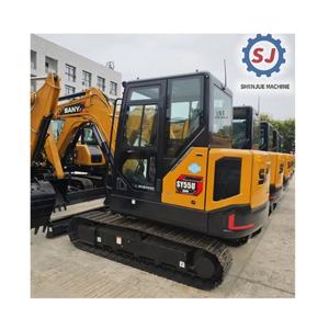 Mini Excavadora Usada de 5 Toneladas, China Sany Sy55 60 75 55 Sy55c, Buen Precio de Venta, Mini Excavadora Usada Sany 55U - Product Image 1