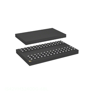 Le canal du fabricant IS42VM32400G-6BL 90 TFBGA Memory Components Electronic - Product Image 1